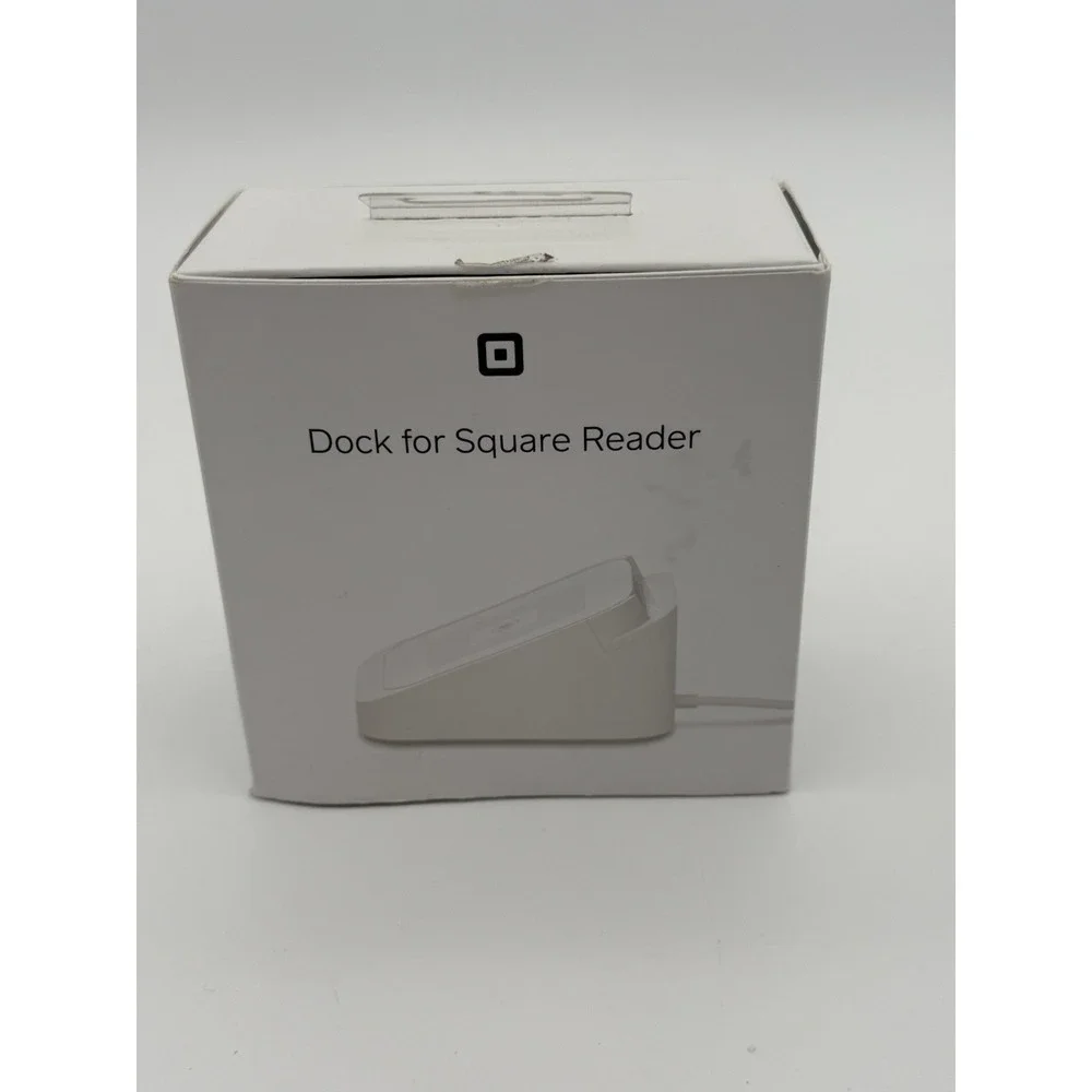 Square Dock for Square Reader A-SKU-0120-02 w/ Attached USB Cable Open Box